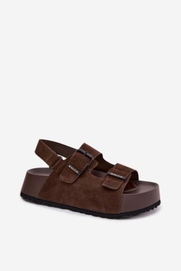 Sandały Model Big Star TT274236 Czekolada - Step in style Step in style