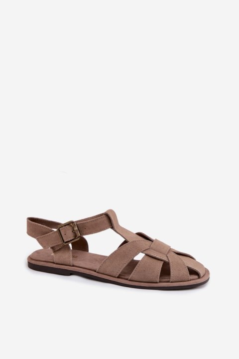Sandały Model Big Star TT274250 Beige - Step in style Step in style