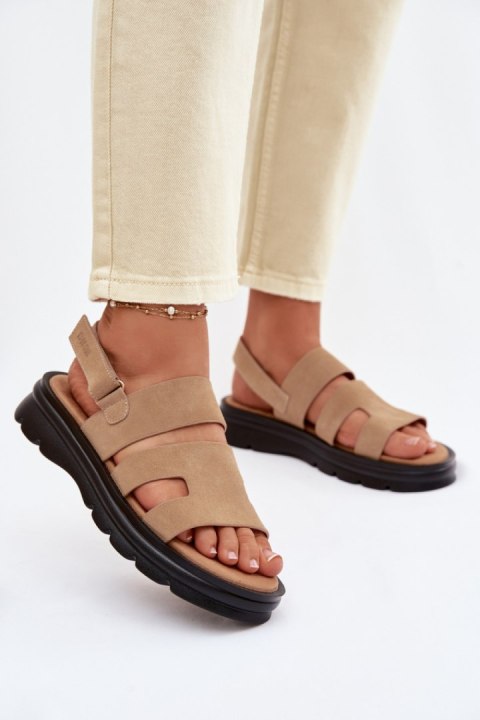 Sandały Model Big Star TT274482 Beige - Step in style Step in style
