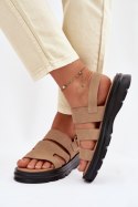 Sandały Model Big Star TT274482 Beige - Step in style Step in style