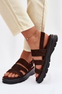 Sandały Model Big Star TT274483 Czekolada - Step in style Step in style