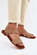 Sandały Model Big Star TT274491 Beige - Step in style Step in style