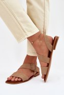 Sandały Model Big Star TT274491 Beige - Step in style Step in style