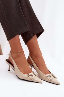 Sandały Model Brienne P-1488/KL2941 Light Beige - Step in style Step in style