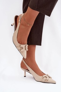 Sandały Model Brienne P-1488/KL2941 Light Beige - Step in style Step in style