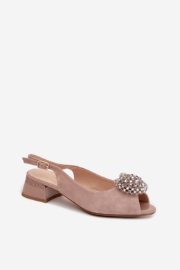 Sandały Model DA CR61-3030 Beige - Step in style Step in style