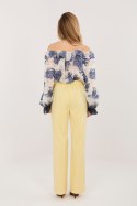 Spodnie Damskie Model IT-SP-FL8252-1.90 Light Yellow - Rue Paris Rue Paris