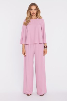 Spodnie Damskie Model MOE906 Powder Pink - Moe Moe