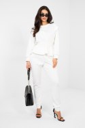 Spodnie Komplet Model IT-KMPL-22239.95 Ecru - Rue Paris Rue Paris