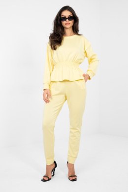 Spodnie Komplet Model IT-KMPL-22239.95 Light Yellow - Rue Paris Rue Paris