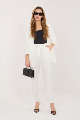 Spodnie Komplet Model IT-KMPL-FL2766.19 Ecru - Rue Paris Rue Paris