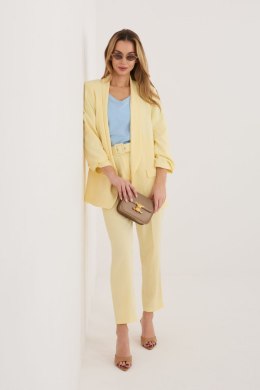 Spodnie Komplet Model IT-KMPL-FL2766.19 Light Yellow - Rue Paris Rue Paris