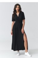 Sukienka Model M929 Black - Makadamia Makadamia