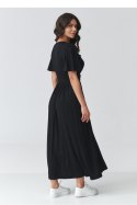 Sukienka Model M929 Black - Makadamia Makadamia