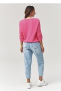 Sweter Damski Model C38 Baby Pink - Makadamia Makadamia