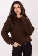 Sweter Damski Model MI-SW-1028.22 brown - Italy Moda Italy Moda
