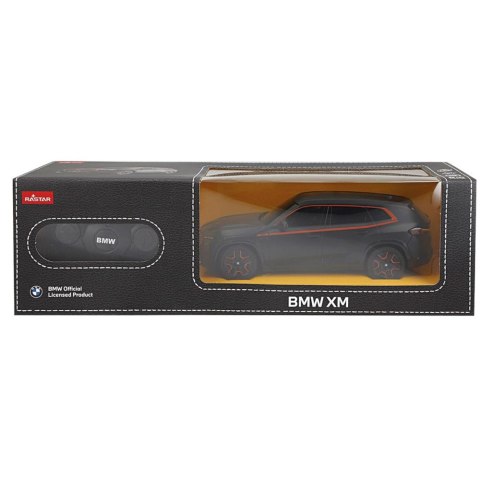 Auto BMW XM Samochód Zdalnie Sterowany RC Rastar Czarne 1:24 Rastar