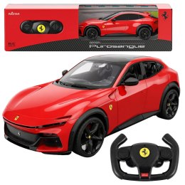 Auto Ferrari Purosangue Samochód Zdalnie Sterowany RC Czerwone Rastar 1:24 Rastar