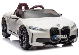 Auto Na Akumulator BMW i4 4x4 JE1009 Biały LEAN CARS