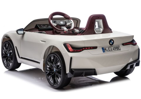 Auto Na Akumulator BMW i4 4x4 JE1009 Biały LEAN CARS