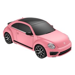 Auto Volkswagen Beetle UV Sensitive Zdalnie Sterowane RC Różowe Rastar 1:24 Rastar