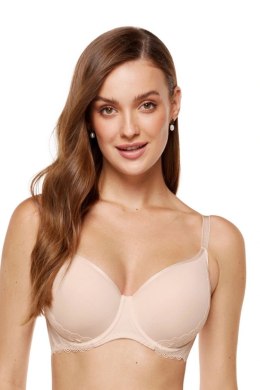 Biustonosz push up Biustonosz Usztywniany Model Eclipse Full Cup B5 Beige - Gorteks Gorteks