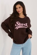 Bluza Damska Model RV-BL-A1080.21P Dark Brown - Rue Paris Rue Paris