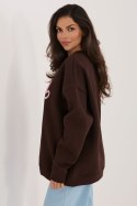 Bluza Damska Model RV-BL-A1080.21P Dark Brown - Rue Paris Rue Paris