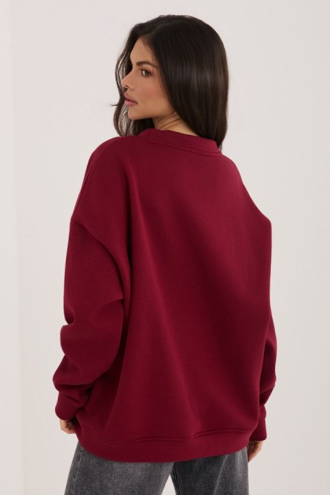 Bluza Damska Model RV-BL-A1080.47 Bordo - Rue Paris Rue Paris