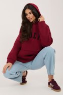Bluza Damska Model RV-BL-A1082.10 Bordo - Rue Paris Rue Paris