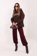 Bluza Damska Model RV-BL-A1082.24 Dark Brown - Rue Paris Rue Paris