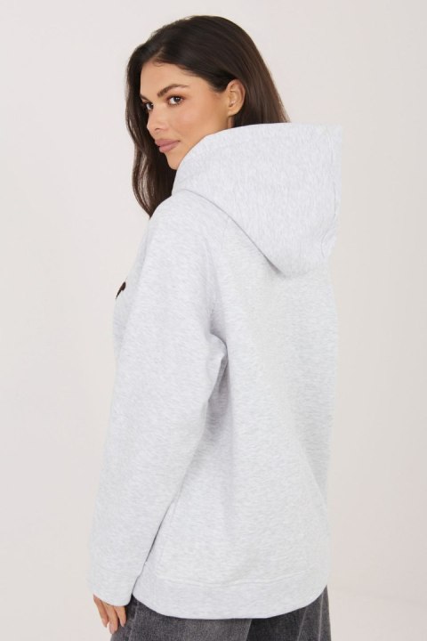 Bluza Damska Model RV-BL-A1082.24 Light Grey - Rue Paris Rue Paris