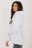 Bluza Damska Model RV-BL-A1082.24 Light Grey - Rue Paris Rue Paris