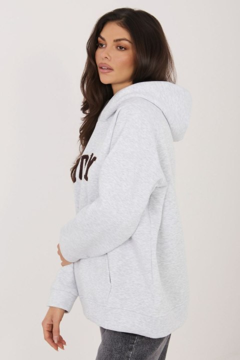 Bluza Damska Model RV-BL-A1082.24 Light Grey - Rue Paris Rue Paris