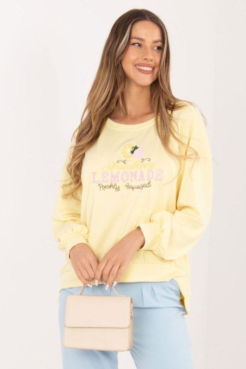Bluza Damska Model RV-BL-A1218.11P Light Yellow - Rue Paris Rue Paris