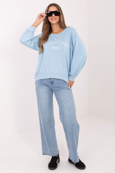 Bluza Damska Model RV-BL-A1220.11 Light Blue - Rue Paris Rue Paris