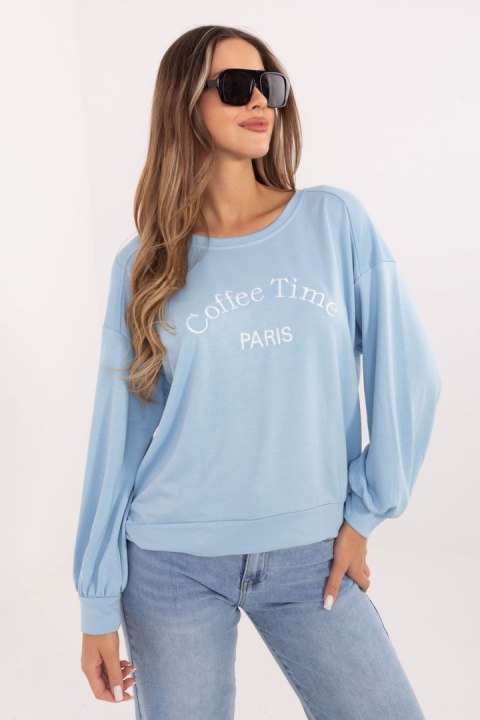 Bluza Damska Model RV-BL-A1220.11 Light Blue - Rue Paris Rue Paris