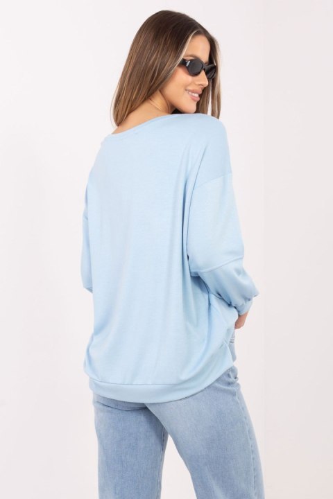 Bluza Damska Model RV-BL-A1221.13 Light Blue - Rue Paris Rue Paris