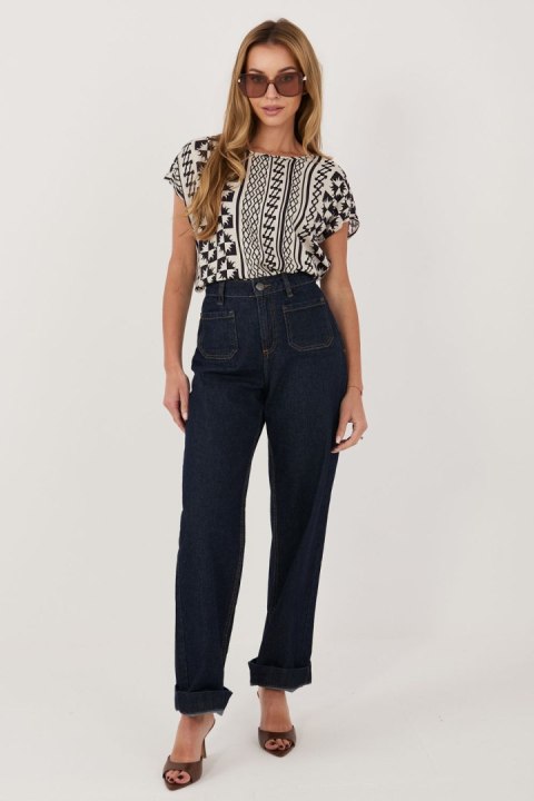 Bluzka Model D73771AG10978AA Navy - Sublevel Sublevel