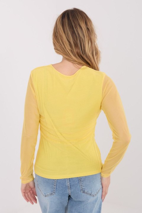 Bluzka Model IT-BZ-21915.58 Yellow - Italy Moda Italy Moda