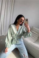Bluzka Model Nerina MIE BLU0236 Mint - Roco Fashion Roco Fashion