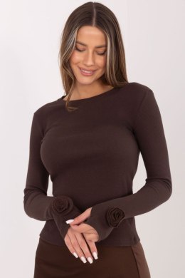 Bluzka Model RV-BZ-A1198.89 Dark Brown - Rue Paris Rue Paris