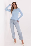 Bluzka Model RV-BZ-A1198.89 Light Blue - Rue Paris Rue Paris