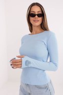 Bluzka Model RV-BZ-A1198.89 Light Blue - Rue Paris Rue Paris
