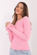 Bluzka Model RV-BZ-A1198.89 Light Pink - Rue Paris Rue Paris