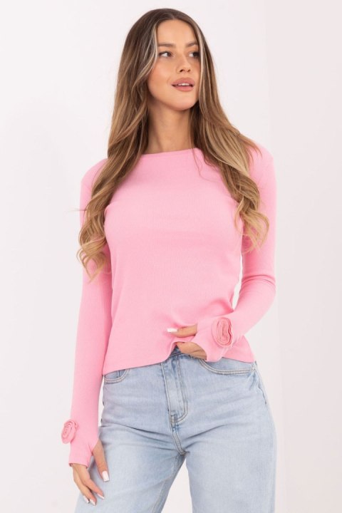 Bluzka Model RV-BZ-A1198.89 Light Pink - Rue Paris Rue Paris