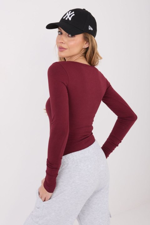 Bluzka Model WT-BZ-A1175.98 Bordo - Factory Price Factory Price