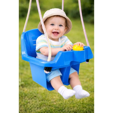 Huśtawka Kubełkowa Niebieska Dla Dzieci 5237 Dorex