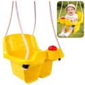 Huśtawka Kubełkowa Żółta Dla Dzieci 5237 Dorex
