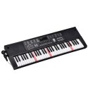 Keyboard Pianinko Elektryczne Z Mikrofonem 200 Brzmień 61 Klawiszy 78cm LEAN Toys